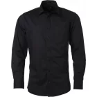 James & Nicholson Popline Shirt longsleeve