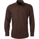 James & Nicholson Popline Shirt longsleeve