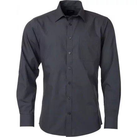James & Nicholson Popline Shirt longsleeve