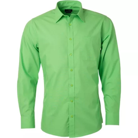 James & Nicholson Popline Shirt longsleeve