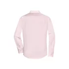 James&Nicholson hosszú ujjú ing Popline Shirt 105 világos pink