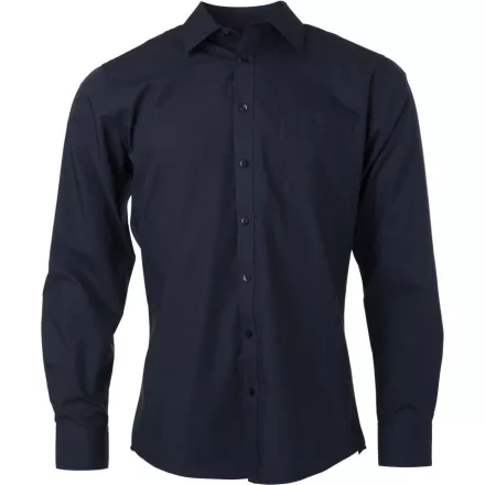 James & Nicholson Popline Shirt longsleeve