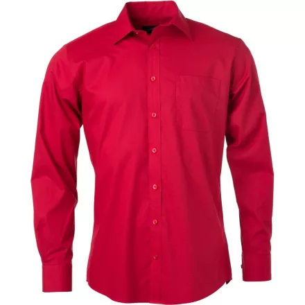 James & Nicholson Popline Shirt longsleeve