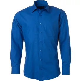 James & Nicholson Popline Shirt longsleeve
