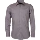 James & Nicholson Popline Shirt longsleeve