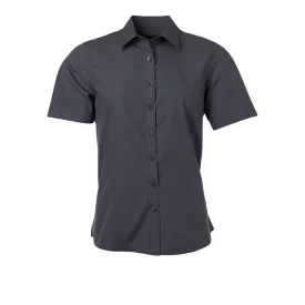James & Nicholson Popline Shirt shortsleeve