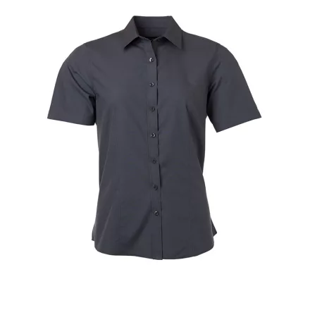 James & Nicholson Popline Shirt shortsleeve