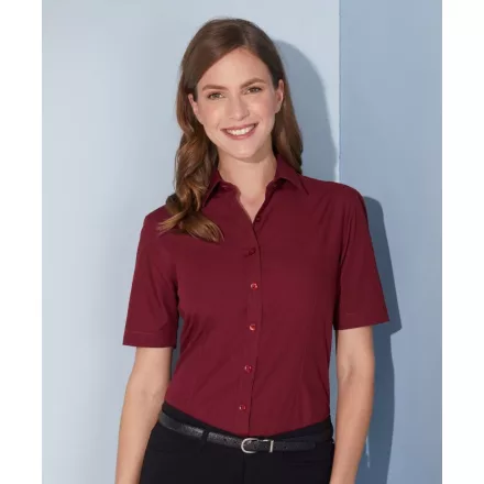 James & Nicholson Popline Shirt shortsleeve