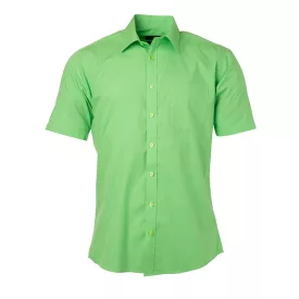 James & Nicholson Popline Shirt shortsleeve