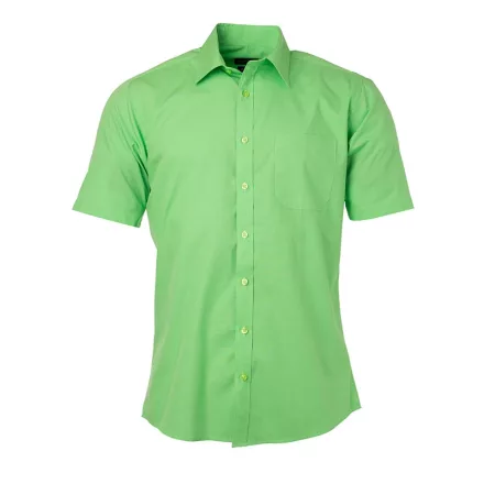 James & Nicholson Popline Shirt shortsleeve