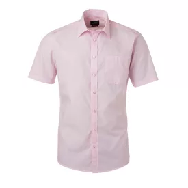 James & Nicholson Popline Shirt shortsleeve