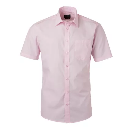 James & Nicholson Popline Shirt shortsleeve