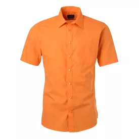 James & Nicholson Popline Shirt shortsleeve