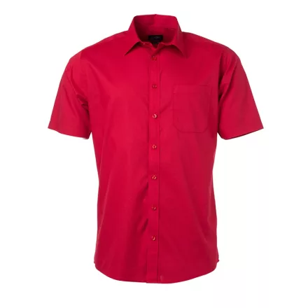 James & Nicholson Popline Shirt shortsleeve