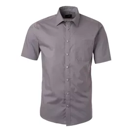 James & Nicholson Popline Shirt shortsleeve