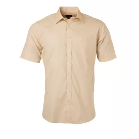 James & Nicholson Popline Shirt shortsleeve