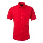 James & Nicholson Popline Shirt shortsleeve