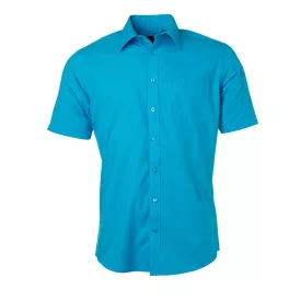 James & Nicholson Popline Shirt shortsleeve