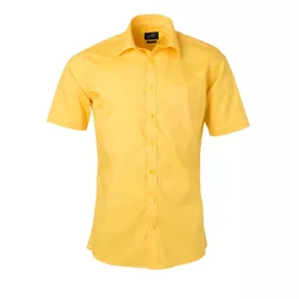James & Nicholson Popline Shirt shortsleeve