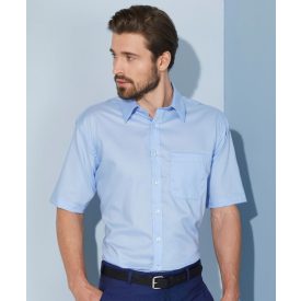 James & Nicholson Micro-Twill Shirt shortsleeve