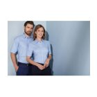 James & Nicholson Micro-Twill Shirt shortsleeve