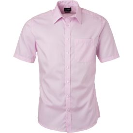 James & Nicholson Micro-Twill Shirt shortsleeve