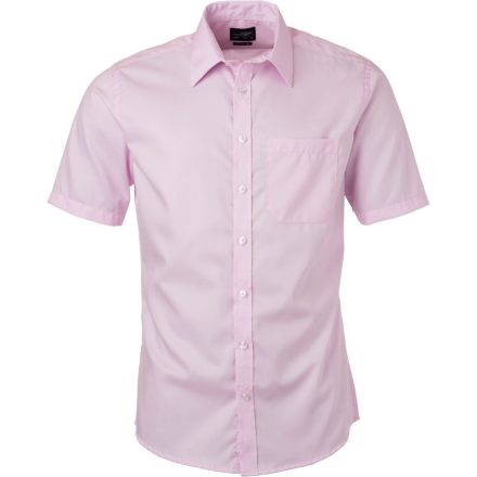 James & Nicholson Micro-Twill Shirt shortsleeve