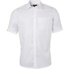 James & Nicholson Micro-Twill Shirt shortsleeve