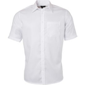 James & Nicholson Micro-Twill Shirt shortsleeve