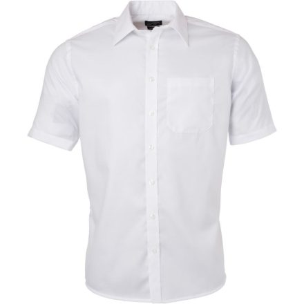 James & Nicholson Micro-Twill Shirt shortsleeve