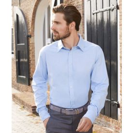 James & Nicholson Herringbone Shirt longsleeve