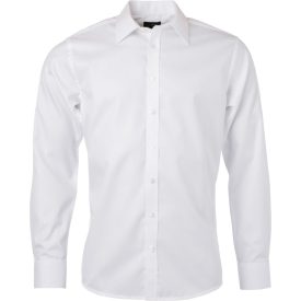 James & Nicholson Herringbone Shirt longsleeve