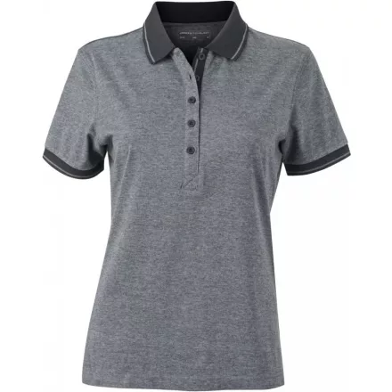 James & Nicholson Ladies' Jersey Heather Polo