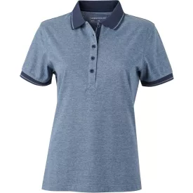 James & Nicholson Ladies' Jersey Heather Polo