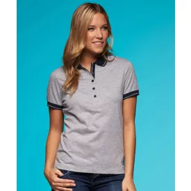 James & Nicholson Ladies' Jersey Heather Polo