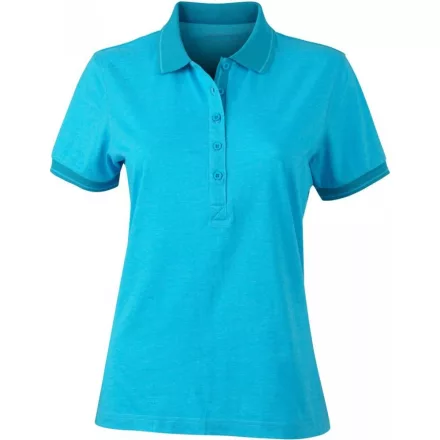 James & Nicholson Ladies' Jersey Heather Polo