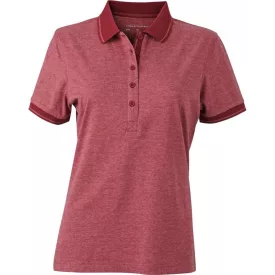 James & Nicholson Ladies' Jersey Heather Polo