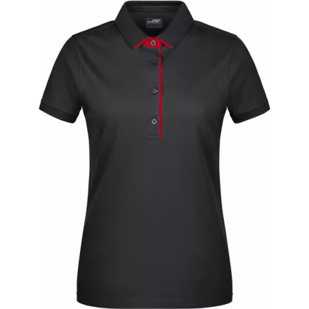 James & Nicholson Ladies Piqué Polo Single Stripe