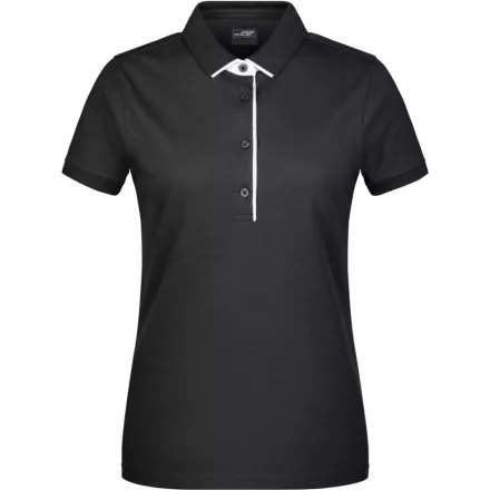 James & Nicholson Ladies Piqué Polo Single Stripe