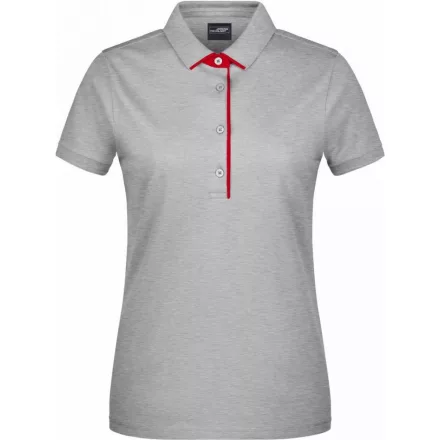 James & Nicholson Ladies Piqué Polo Single Stripe