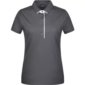 James & Nicholson Ladies Piqué Polo Single Stripe