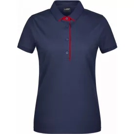 James & Nicholson Ladies Piqué Polo Single Stripe