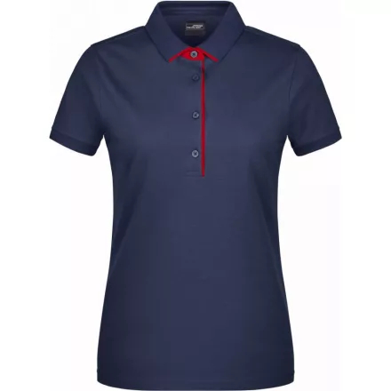 James & Nicholson Ladies Piqué Polo Single Stripe