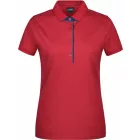 James & Nicholson Ladies Piqué Polo Single Stripe