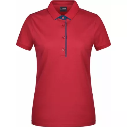 James & Nicholson Ladies Piqué Polo Single Stripe