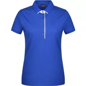 James & Nicholson Ladies Piqué Polo Single Stripe