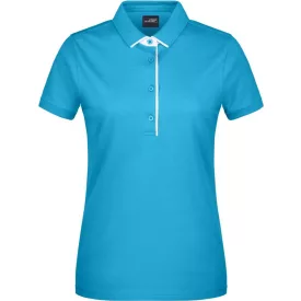James & Nicholson Ladies Piqué Polo Single Stripe