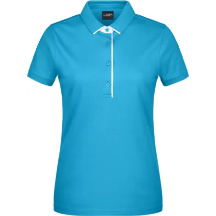 James & Nicholson Ladies Piqué Polo Single Stripe