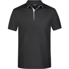 James & Nicholson Men's Piqué Polo Single Stripe