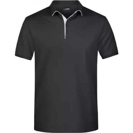 James & Nicholson Men's Piqué Polo Single Stripe